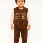Boy Winter Woolen Shirt & Pant Set KDC 065 - Kiddiesco