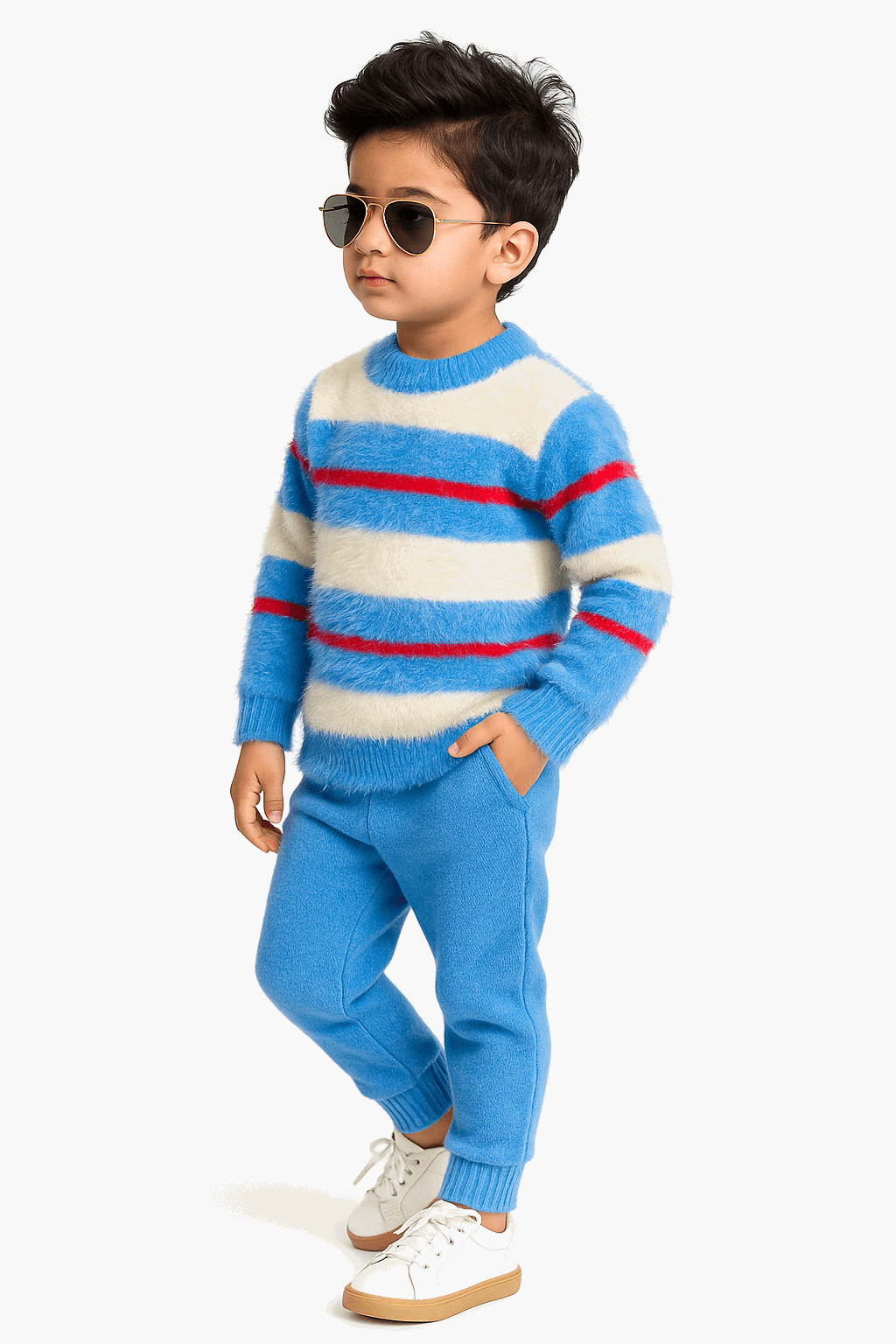 Boy Woolen Shirt Trouser KDC 068 - Kiddiesco Main image