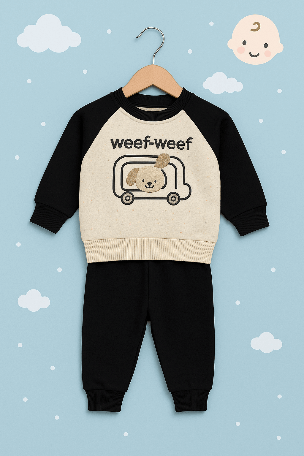 Boy Woolen Sweater & Pajama Set KDC 011 - Kiddiesco