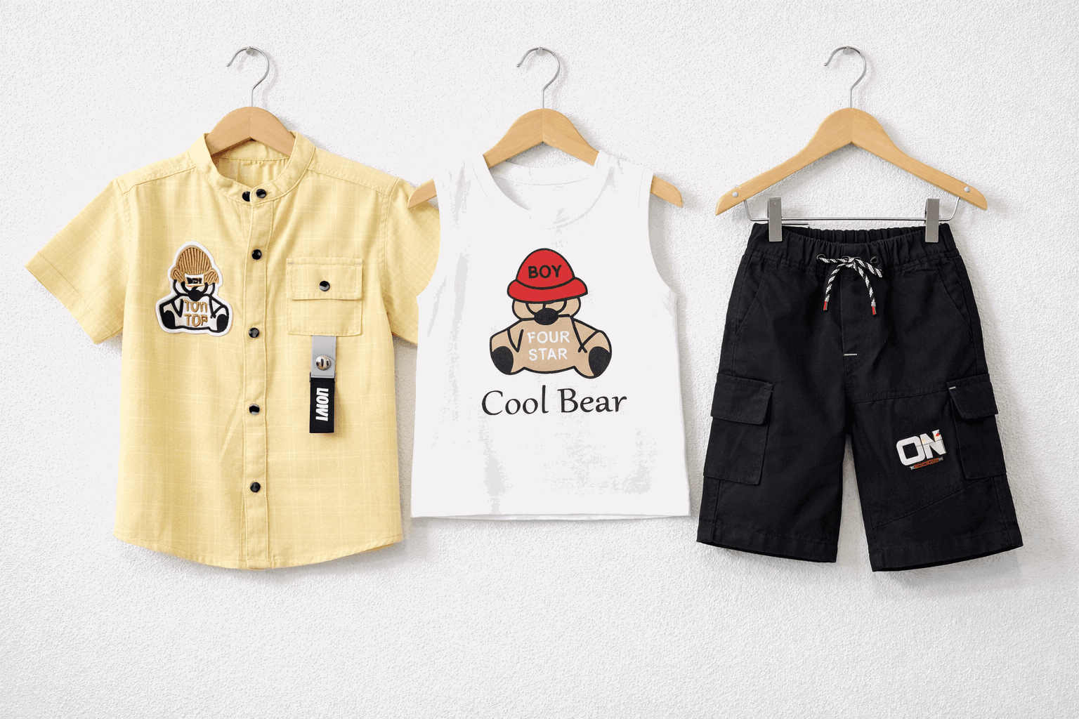 Boys Casual 3PCS Outfit - Kiddiesco
