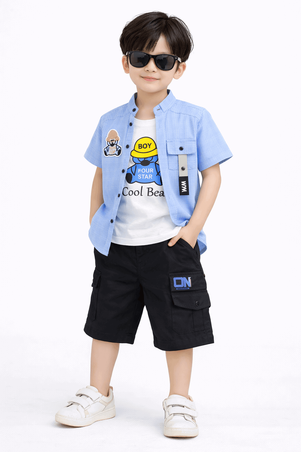 Boys Casual 3PCS Outfit - Kiddiesco