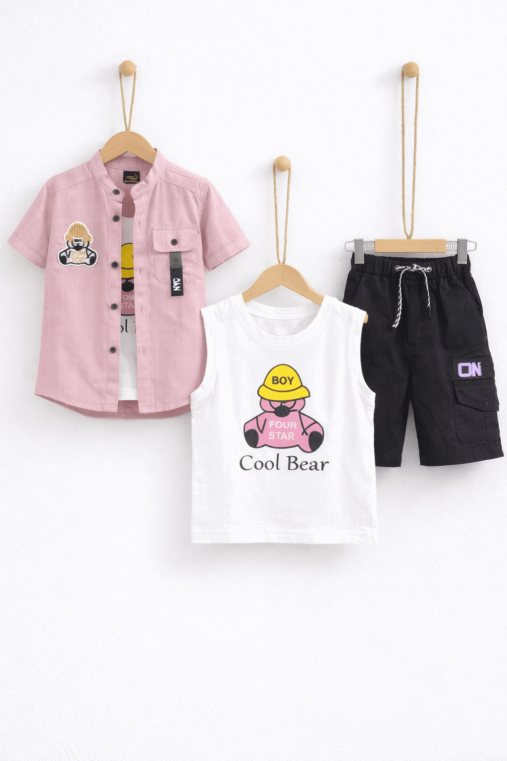 Boys Casual 3PCS Outfit - Kiddiesco