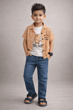 Boys Casual Summer Outfit 3Pcs - Kiddiesco