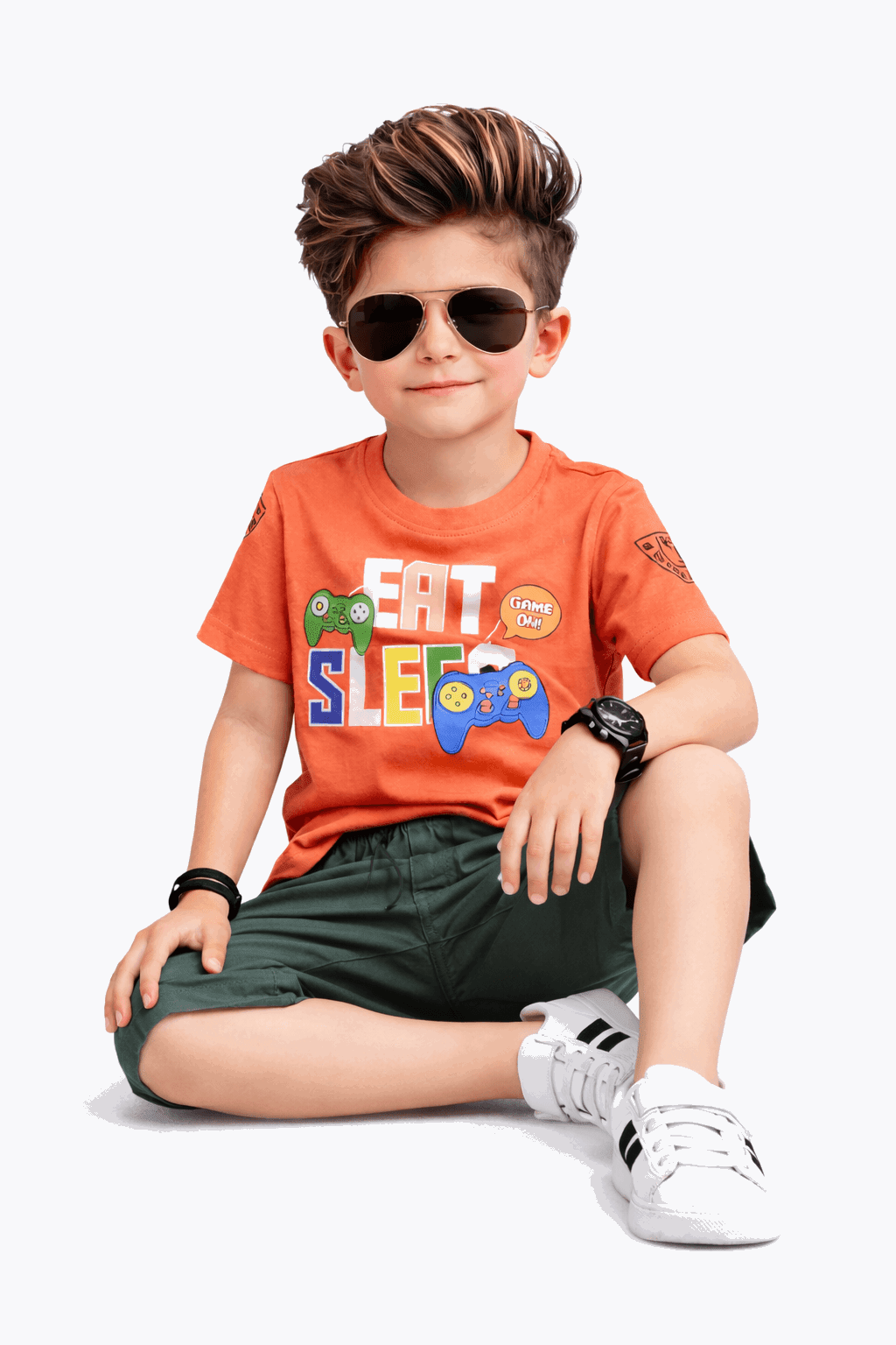 Boys Game On Champ Outfit - Kiddiesco