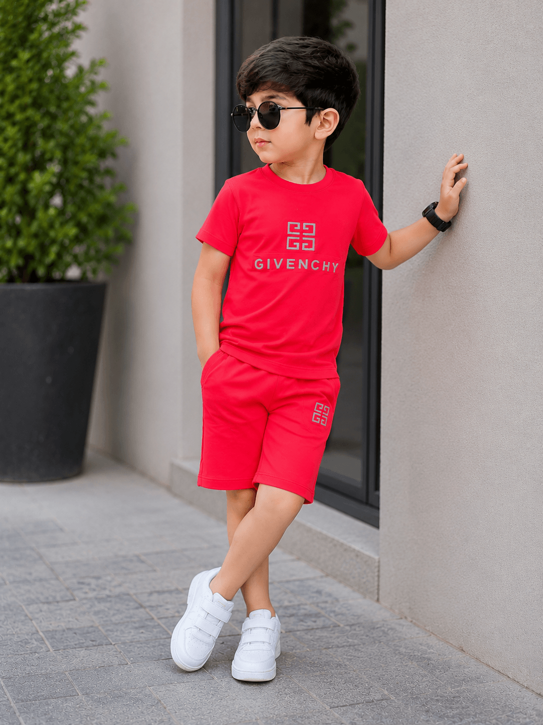 Boys Half Sleeves Summer Set Secondary image