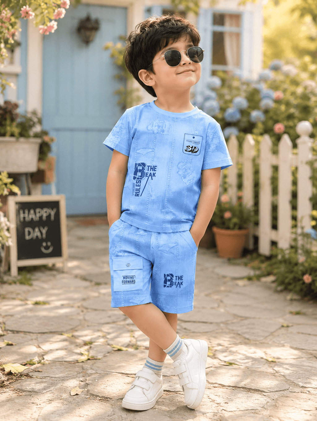 Break Rules Kids Outfit - Kiddiesco