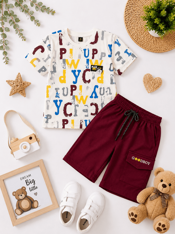 Bright ABC Summer Outfit - Kiddiesco