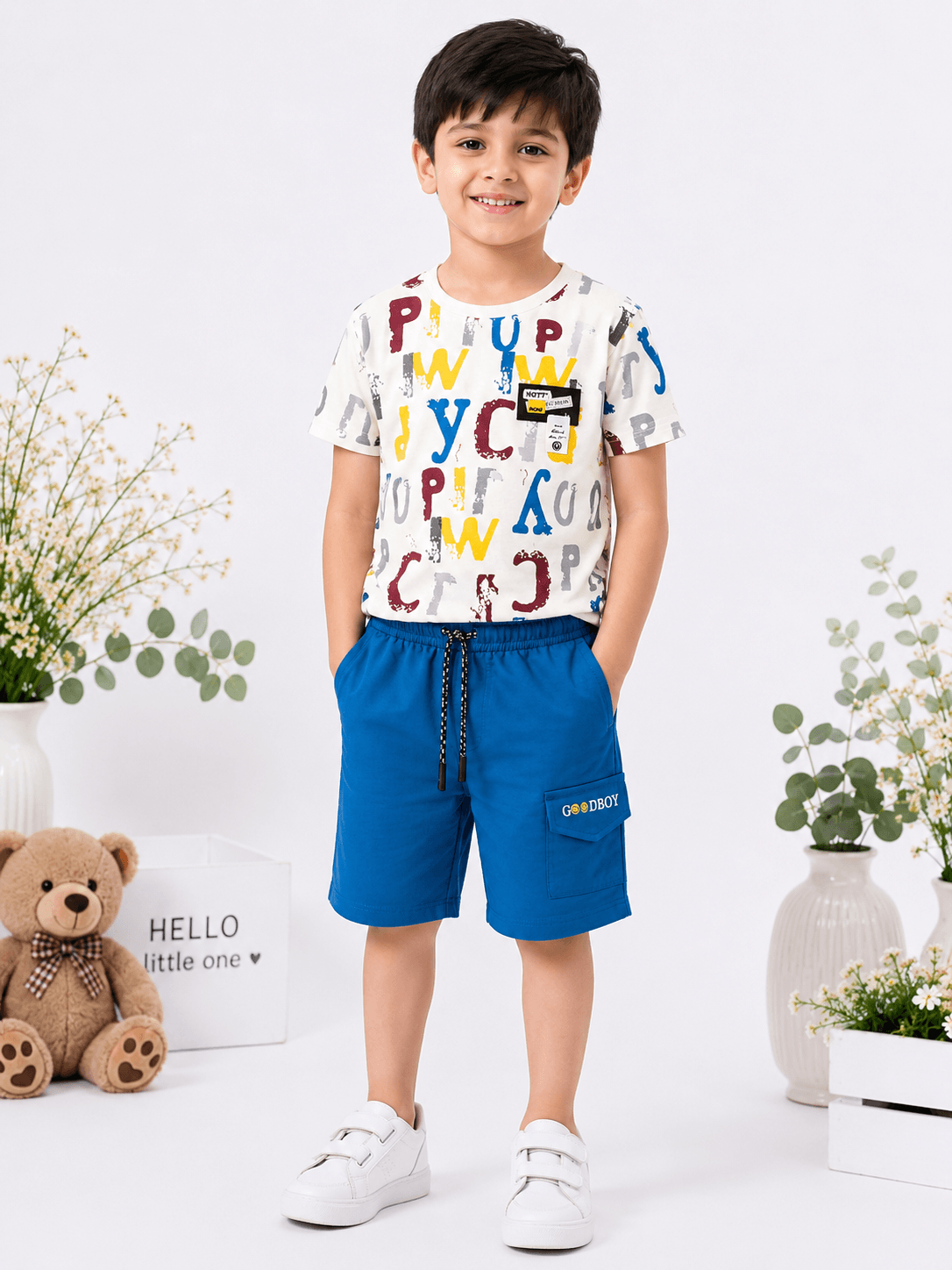 Bright ABC Summer Outfit - Kiddiesco
