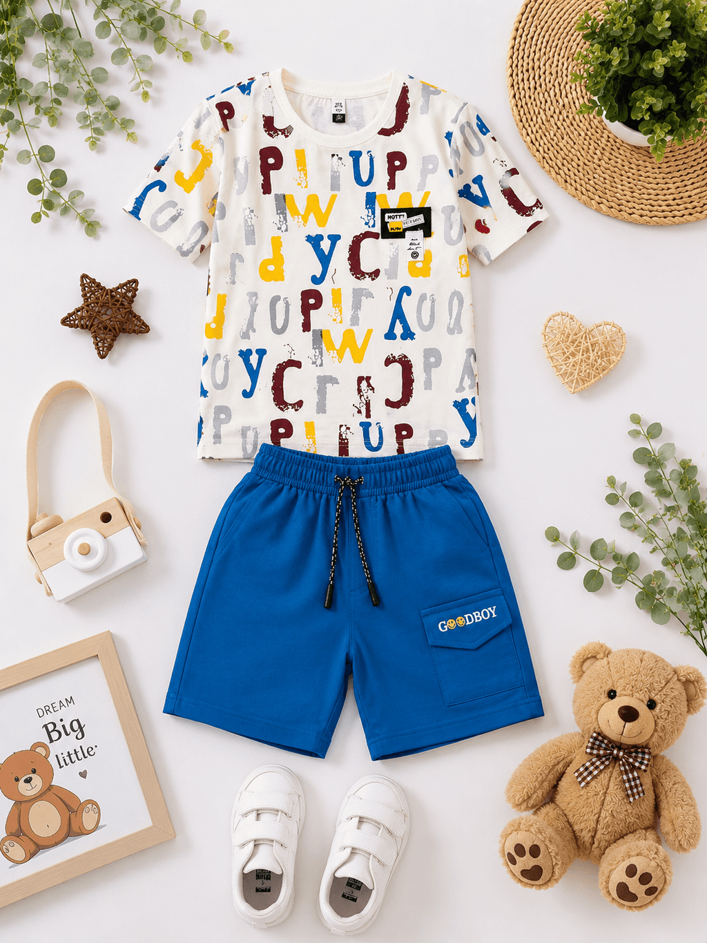Bright ABC Summer Outfit - Kiddiesco