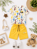 Bright ABC Summer Outfit - Kiddiesco