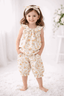 Bright Striped two Piece Children's Outfit - Kiddiesco