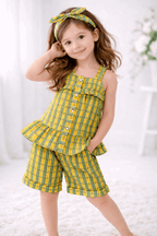 Bright Striped two Piece Children's Outfit - Kiddiesco