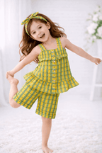 Bright Striped two Piece Children's Outfit - Kiddiesco