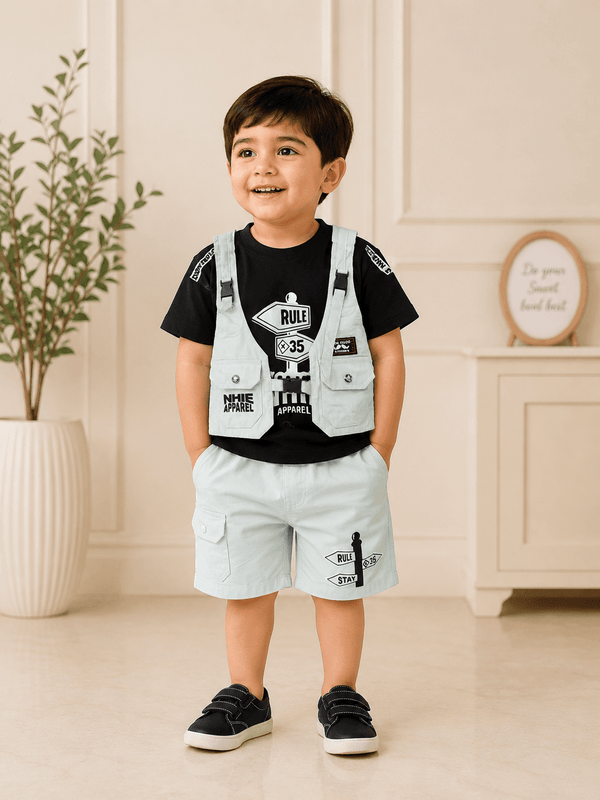 Cargo Champ Summer Outfit - Kiddiesco