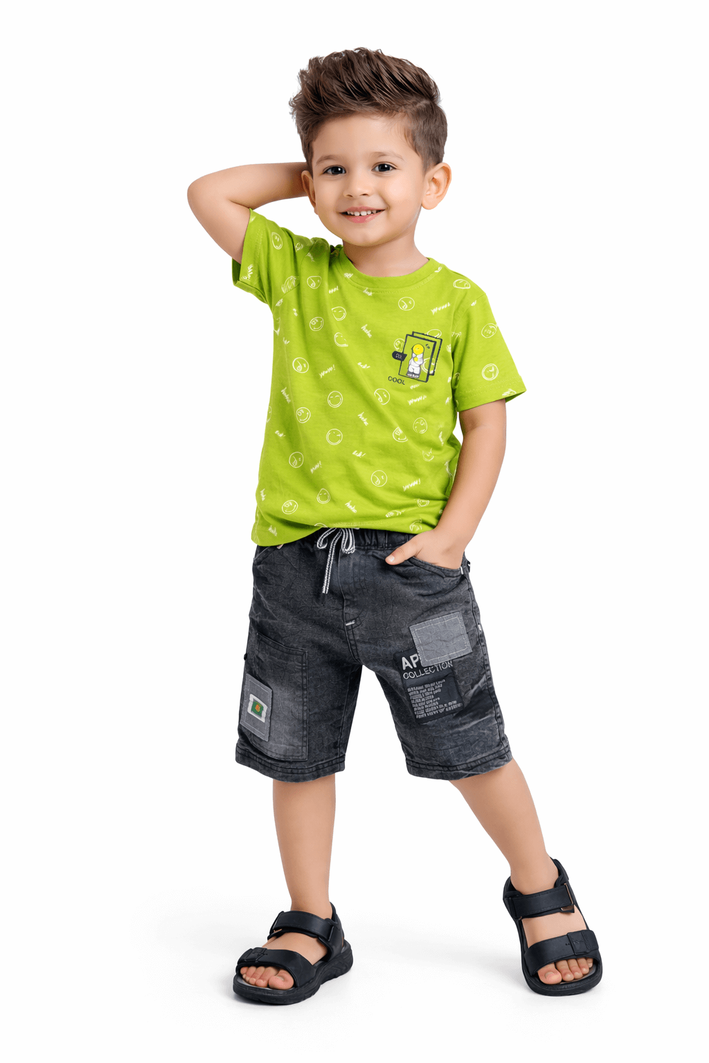 Casual Summer Boys Outfit - Kiddiesco