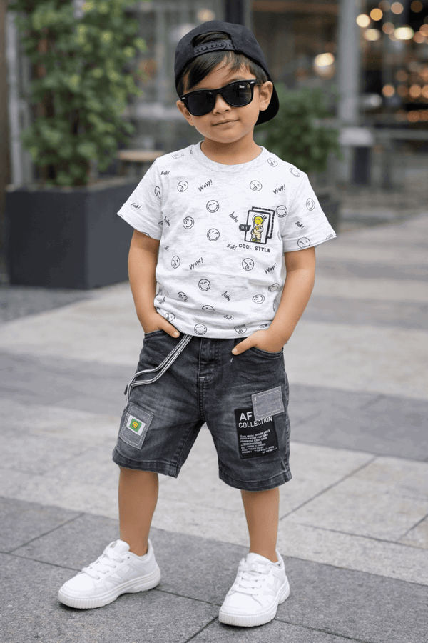 Casual Summer Boys Outfit - Kiddiesco