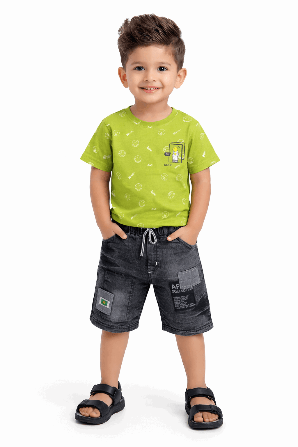 Casual Summer Boys Outfit - Kiddiesco