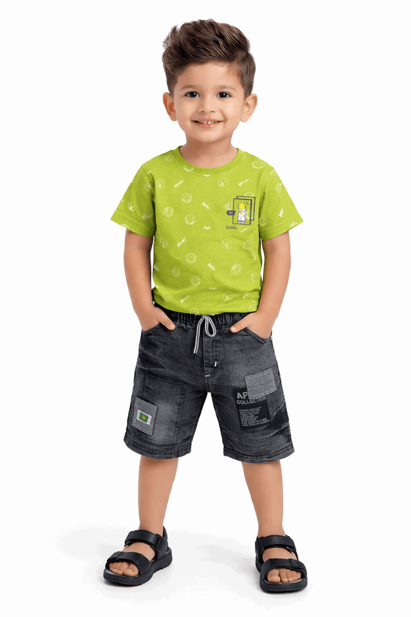 Casual Summer Boys Outfit - Kiddiesco