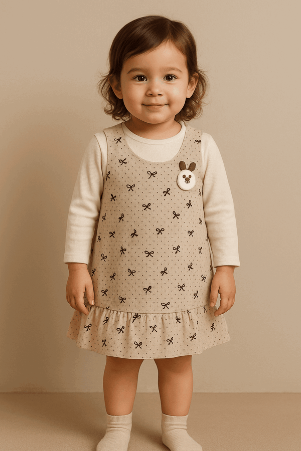 Charming Girl Frock KDS 056 - Kiddiesco