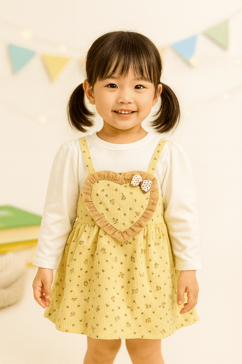 Charming Girl Frock KDS 28 - Kiddiesco Main image