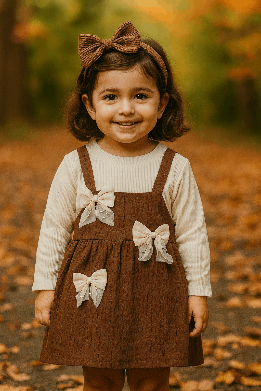 Charming Girl Frock KDS 32 - Kiddiesco Main image