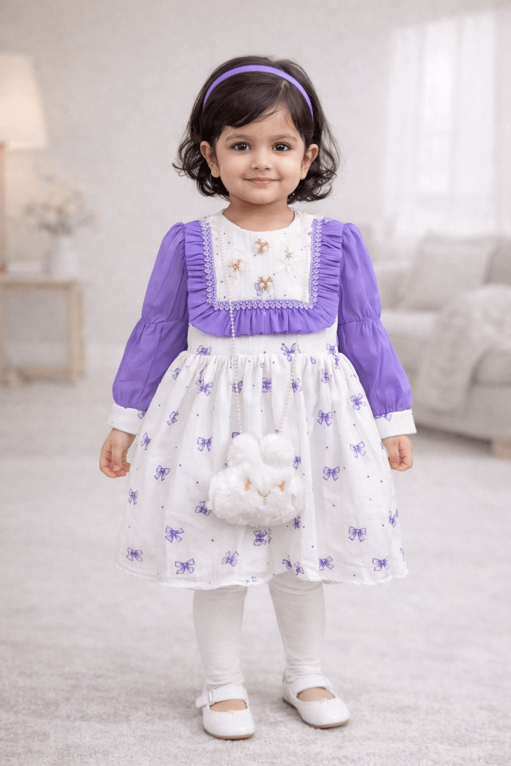Cheerful little girl Outfit 3 pcs Secondary image