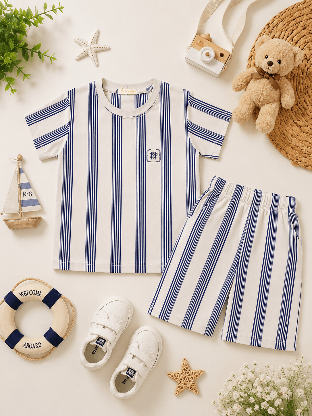 Children’s casual outfit flat lay - Kiddiesco