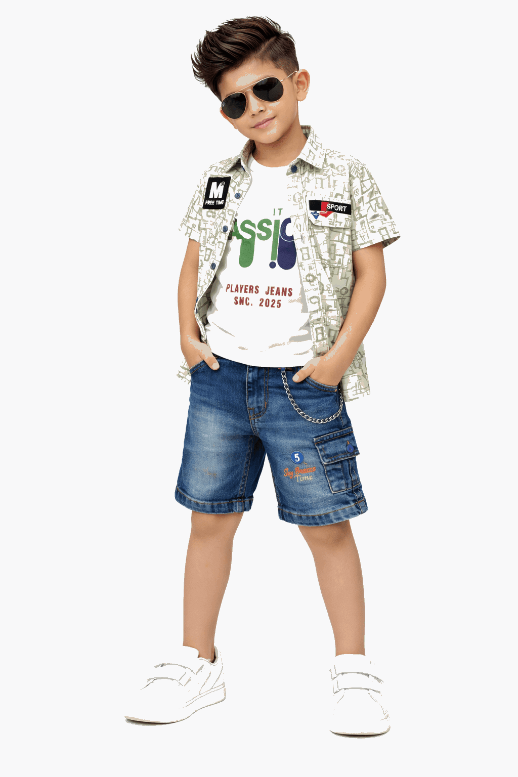 Classic Boys 3Piece Summer Set - Kiddiesco
