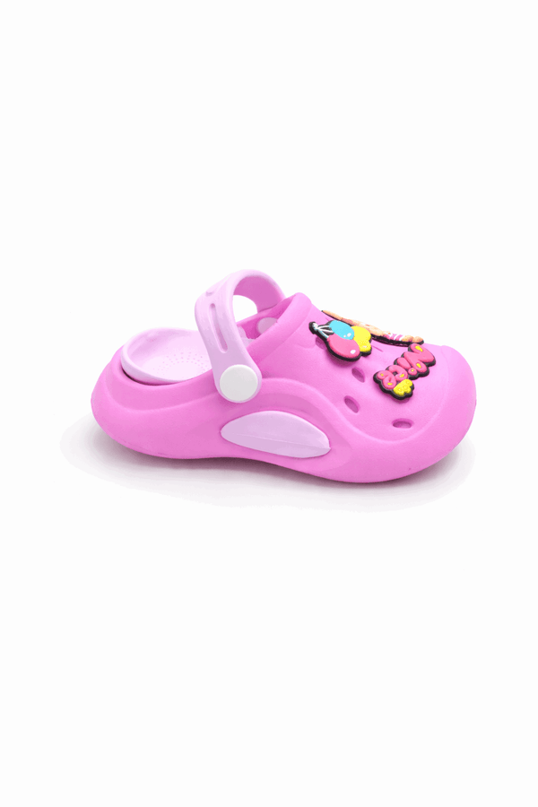 Colorful pink Crocs KDC 042 - Kiddiesco