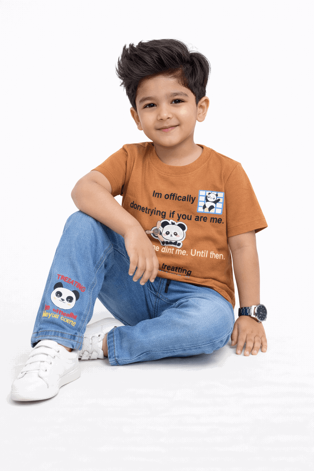 Cool Panda Vibes Outfit - Kiddiesco