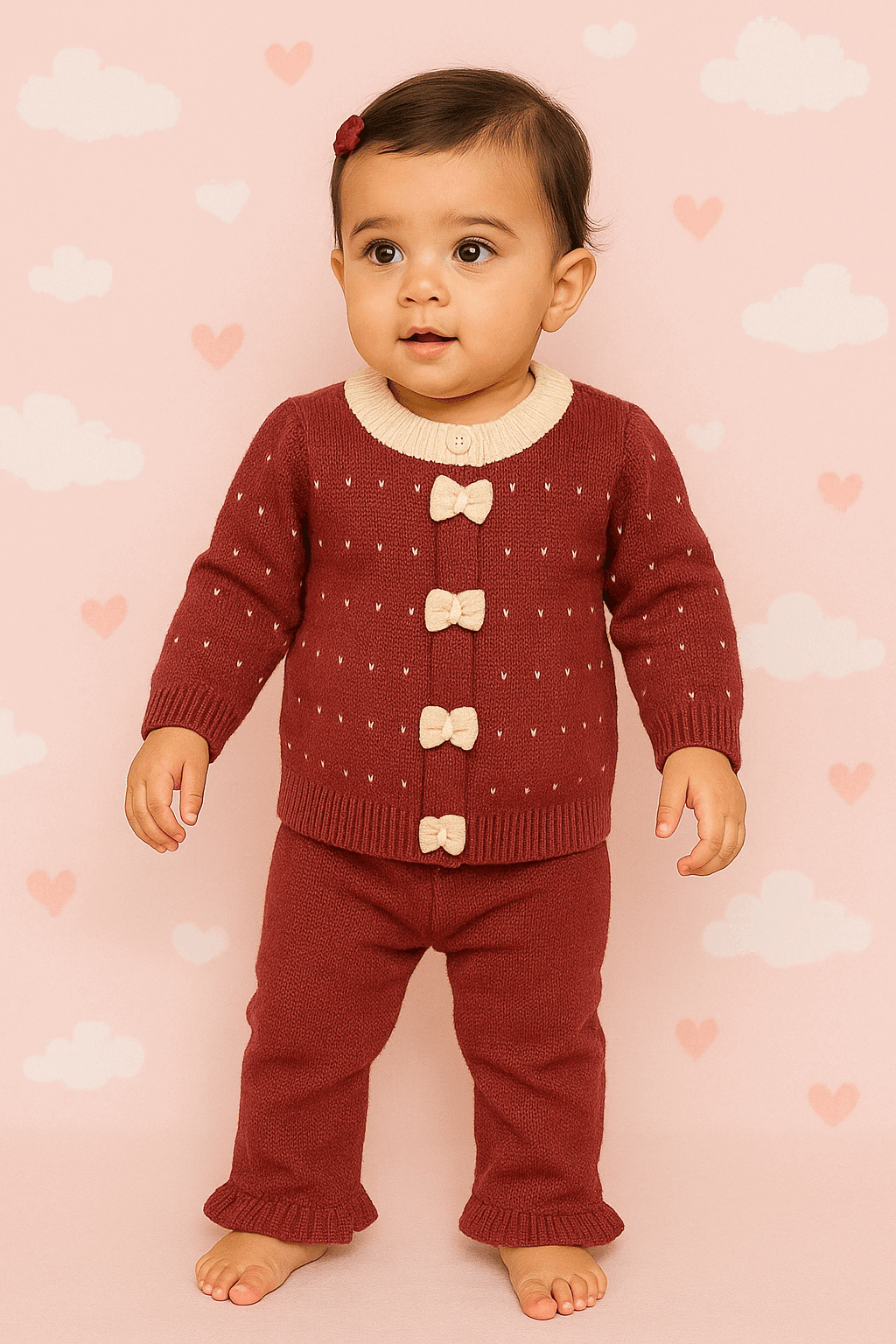Cozy Knit Set KDC 011 - Kiddiesco