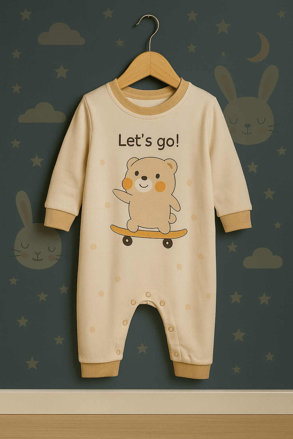 Cozy Romper Baby Outfit KDC 14 Secondary image
