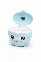 Cute Apple Milk Powder Container Blue - Kiddiesco