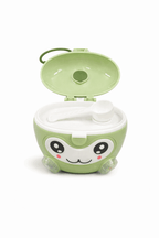 Cute Apple Milk Powder Container Green - Kiddiesco