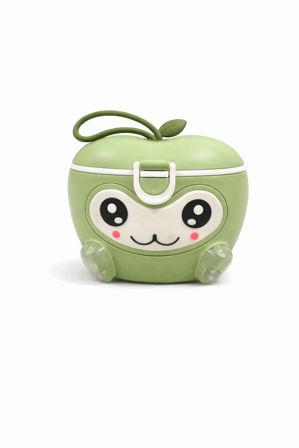 Cute Apple Milk Powder Container Green - Kiddiesco
