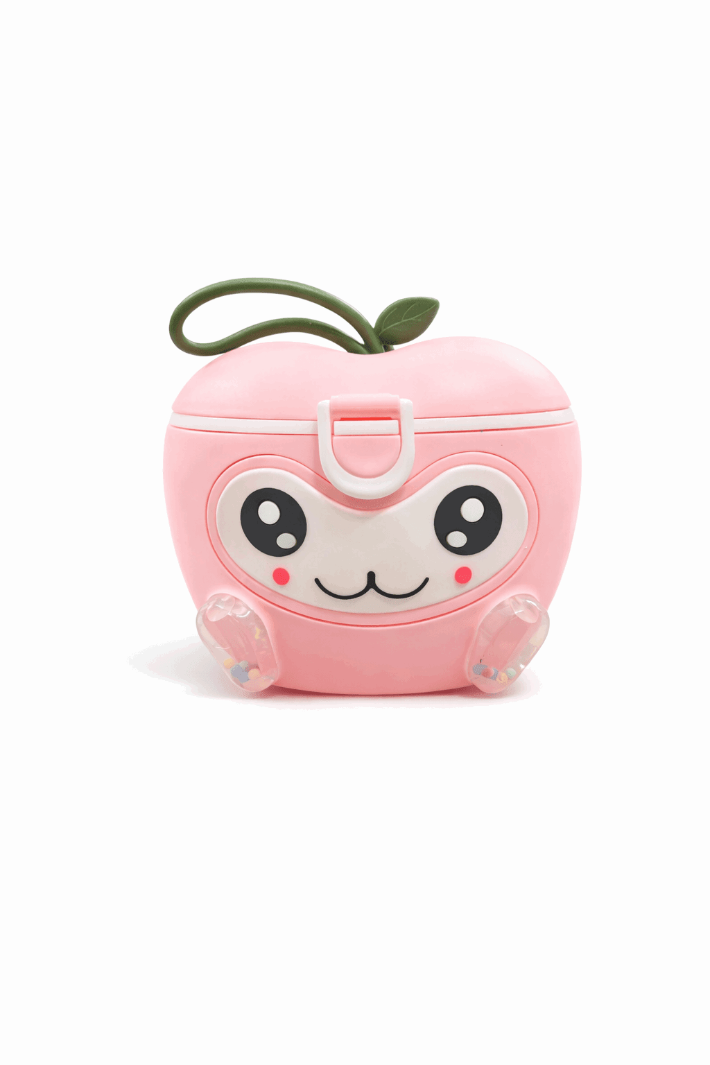 Cute Apple Milk Powder Container Pink - Kiddiesco