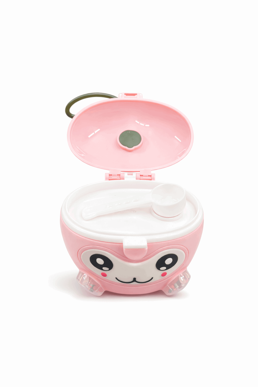 Cute Apple Milk Powder Container Pink Secondary image
