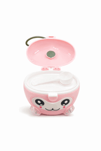 Cute Apple Milk Powder Container Pink - Kiddiesco
