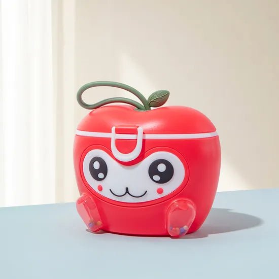 Cute Apple Milk Powder Container Red - Kiddiesco