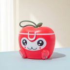Cute Apple Milk Powder Container Red - Kiddiesco