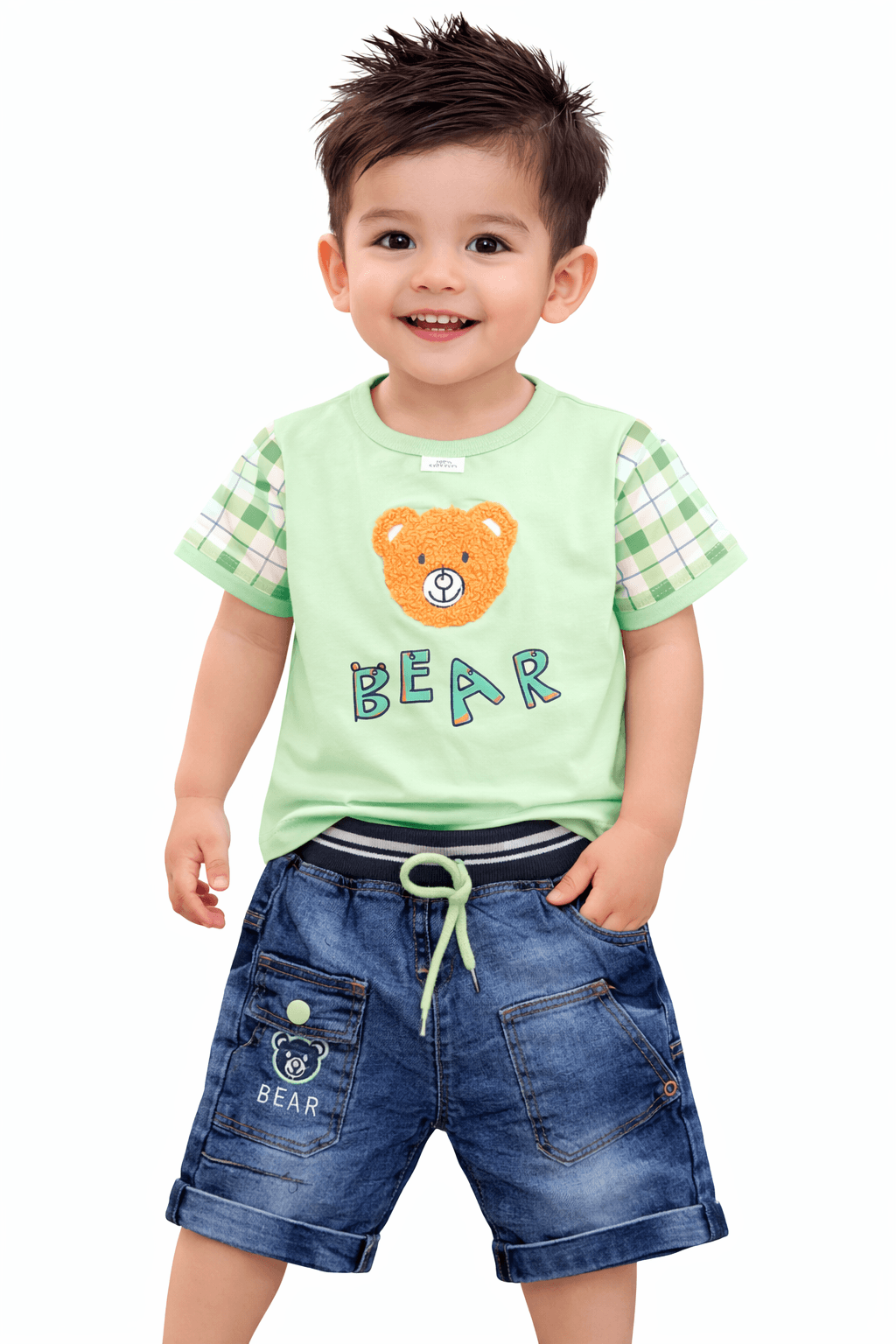 Cute Bear Themed Kids Outfit Secondary image