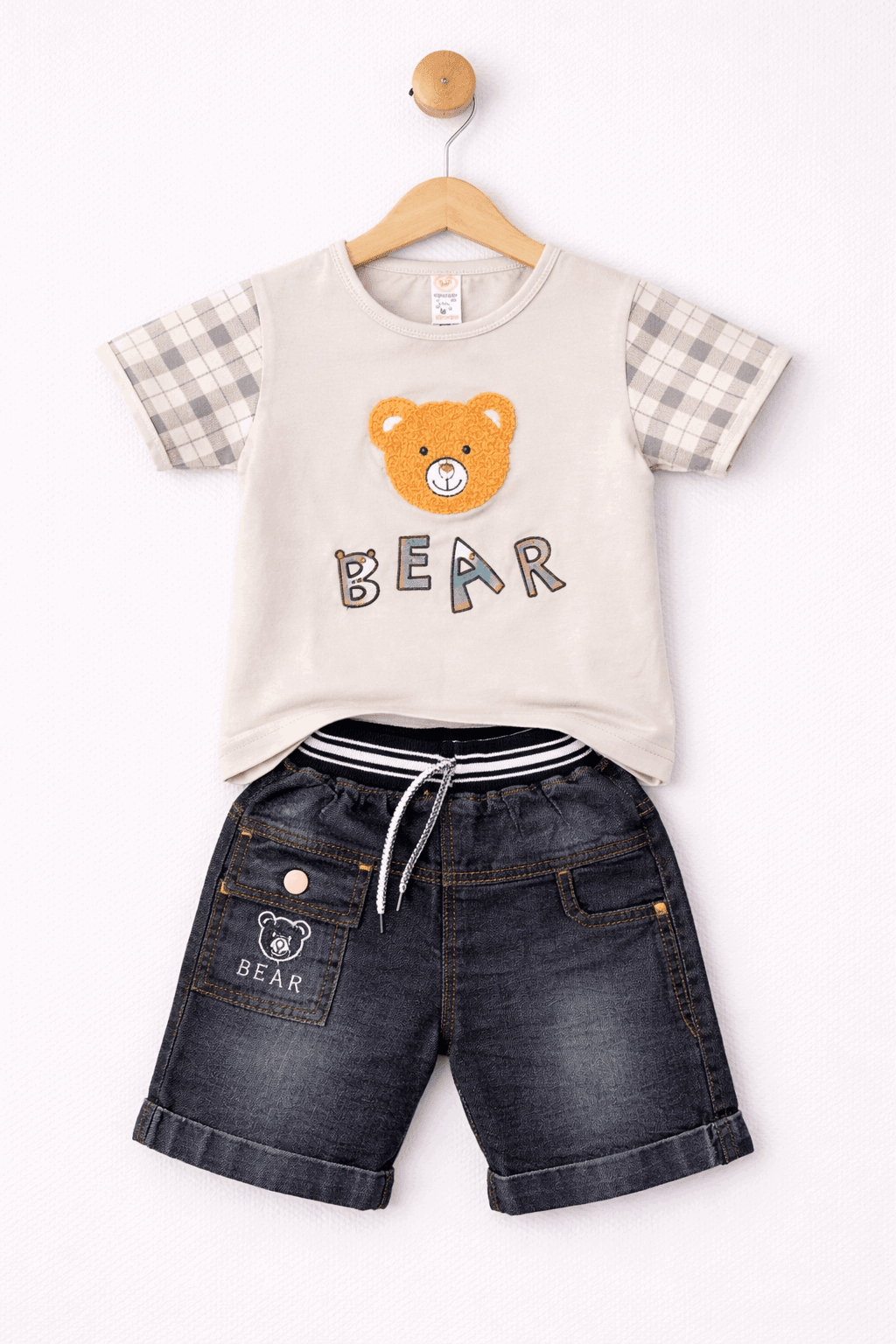 Cute Bear Themed Kids Outfit - Kiddiesco