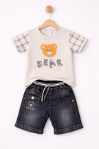 Cute Bear Themed Kids Outfit - Kiddiesco
