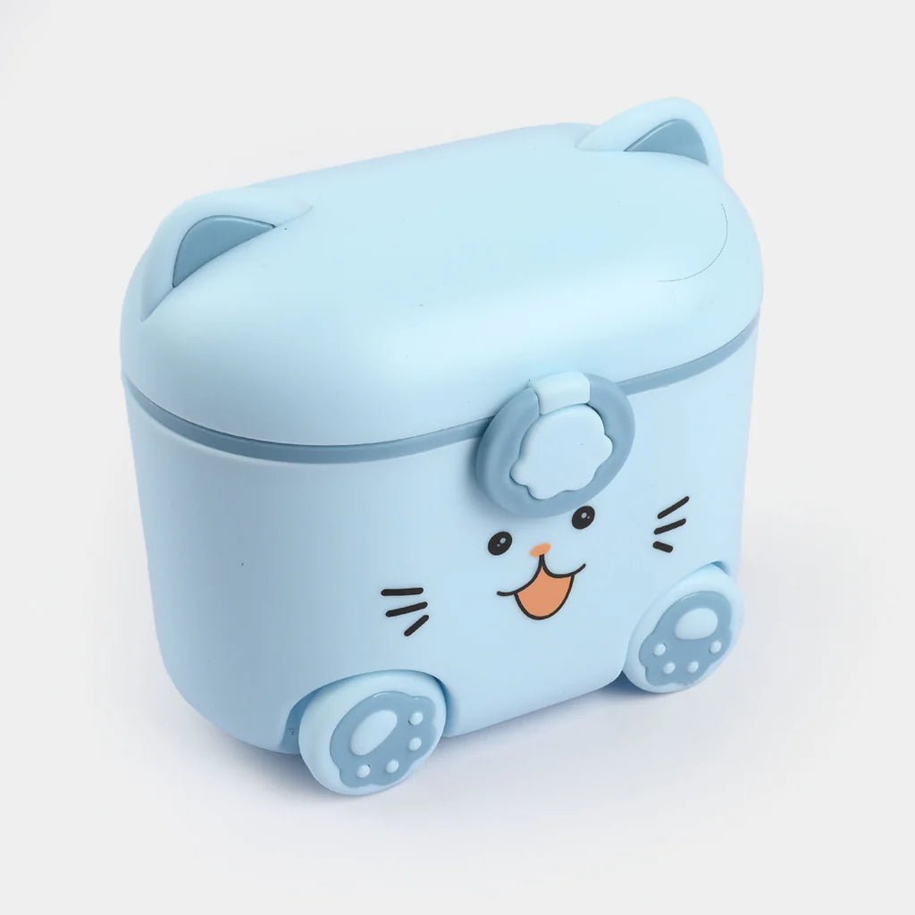 Cute Milk Powder Container Blue - Kiddiesco