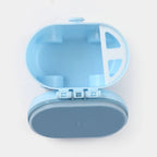 Cute Milk Powder Container Blue - Kiddiesco
