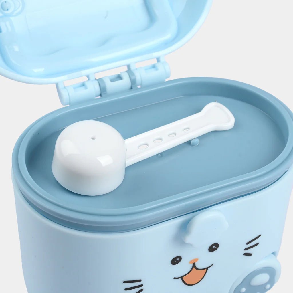 Cute Milk Powder Container Blue - Kiddiesco