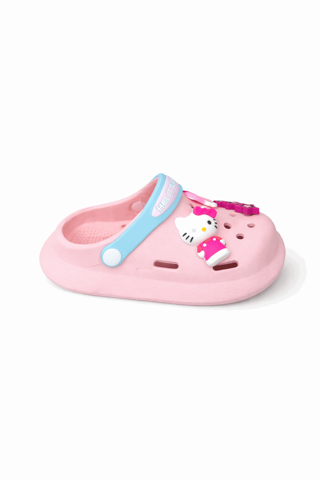 Cute pink Crocs KDC 041 - Kiddiesco Main image
