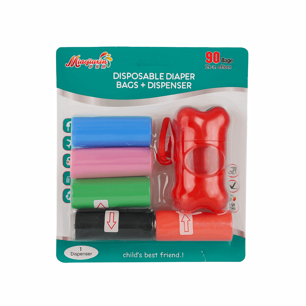Disposable Diaper Bags & Dispenser - Kiddiesco