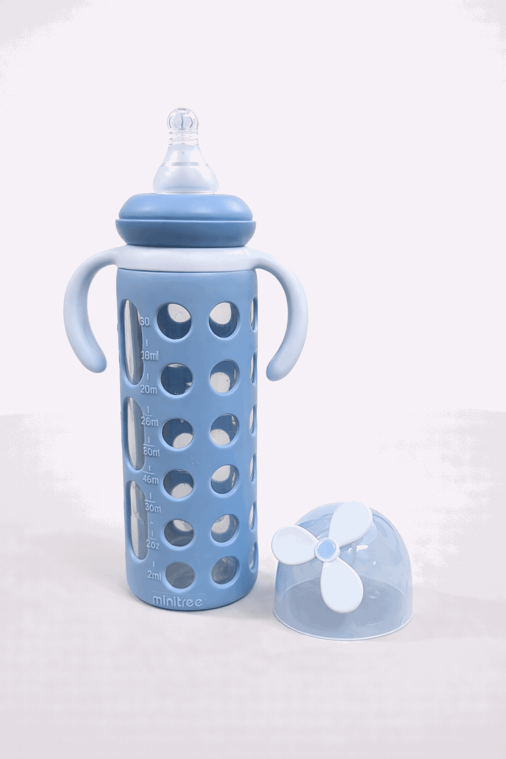 Feeder Minitree Glass Feeding Bottle KCD 029 - Kiddiesco
