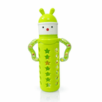 Fish Baby Feeder Glass Green Star - Kiddiesco